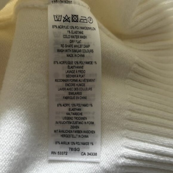 NWT FRENCH CONNECTION Babysoft Turtleneck Pullover Sweater - Picture 9 of 13